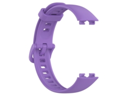 Pulseira De Relógio Lurelia Para Huawei Band 8 De Substituição De Tpu Roxo