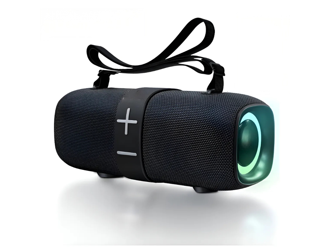 Coluna De Som Bluetooth Com Iluminação Rgb Dinâmica, Tecnologia Tws (true Wireless Bluetooth) E Capacidade De Chamadas Em Hd.