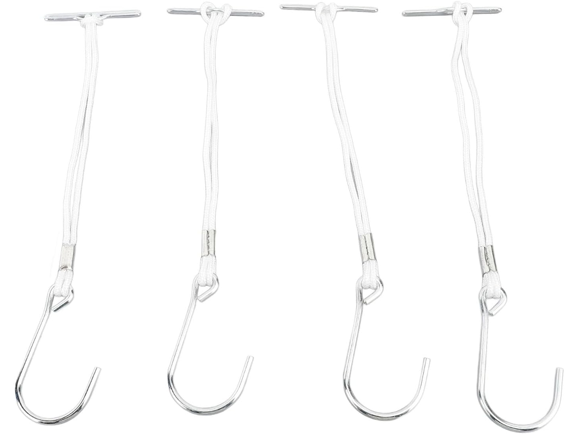 Luocute 20-ganchos Moldes, Ganchos De Aço Galvanizado Armazenamento Moldes Costura Com Design Ergonômico E