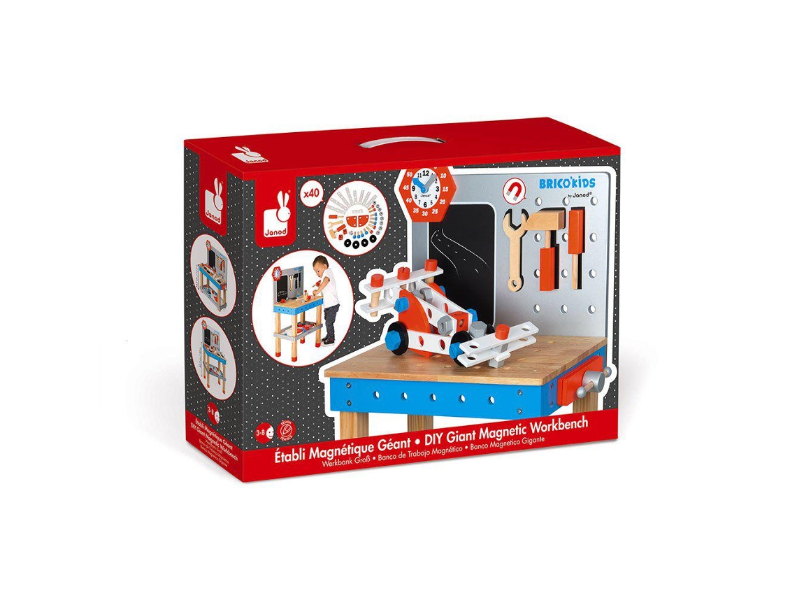 Janod Brico´Kids Diy Giant Workbench Worten.pt