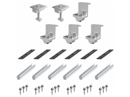 Suporte para Painel Solar, Suporte para Painel Solar, Kit de Montagem para Painel Solar BRILVIBERA