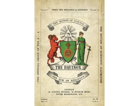 Livro The Equinox De Aleister Crowley (inglês)