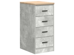 Garage Storage Cabinet, Garage Storage Cabinets Vidaxl Cinzeto Madeira De Pinho (40 X 51 X 85 Cm)