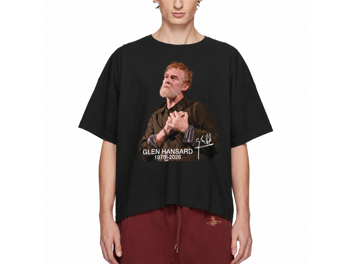 Rockinstone Glen Hansard 1970-2026 T-shirt Size:xl