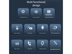 Fone De Ouvido Para Capacete Moto Bluetooth 5.0