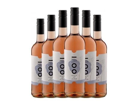 Vinho rosé NOOVI Rosé Tempranillo La Mancha Sem Álcool (0.75 L - 6 Unidades)