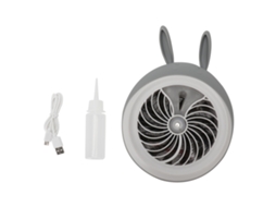 Laxiscreed Ventilador De Mesa Mini Com Spray Umidificador, Ideal Para Ambientes Pequenos