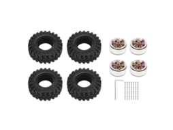 Roda Beadlock LAXISCREED para Carro Rc 1/24 Bronze