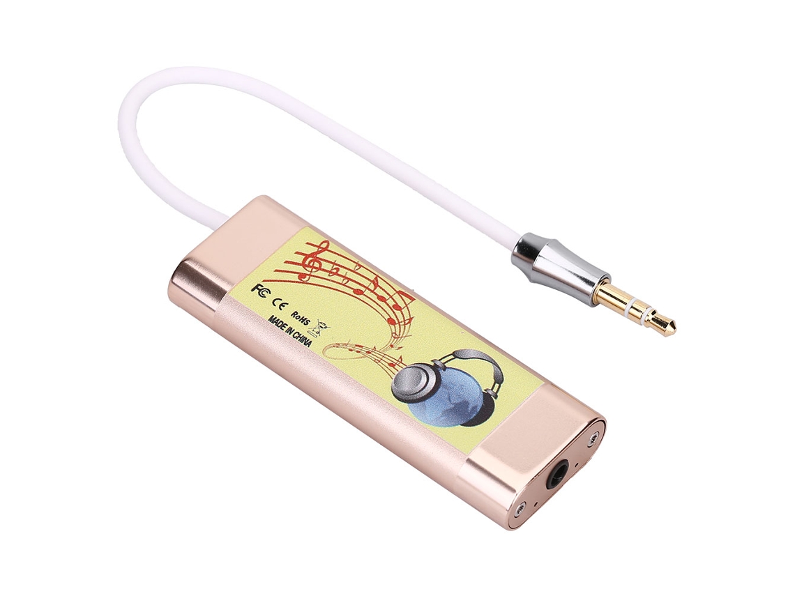 Amplificador de Fones LAXISCREED Hi fi Redução Ruído 95db Ouro