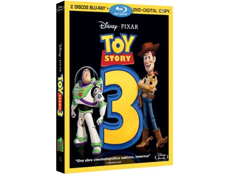 Blu-Ray Superset Toy Story 3 (Edição em Espanhol)