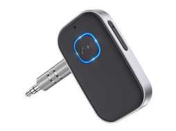 Receptor De Áudio Compatível Com Bluetooth, Transmissor Fm Sem Fio, Entrada Aux, Adaptador De Áudio Compatível Com Bluetooth Para Carro.