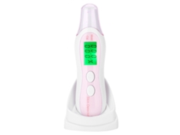 Tester De Precisión De Piel Con Pantalla Lcd Digital Analizador De Humedad Y Aceite Facial Blanco