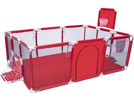 Parque Infantil (Vermelho - 190 x 129 x 66 cm)