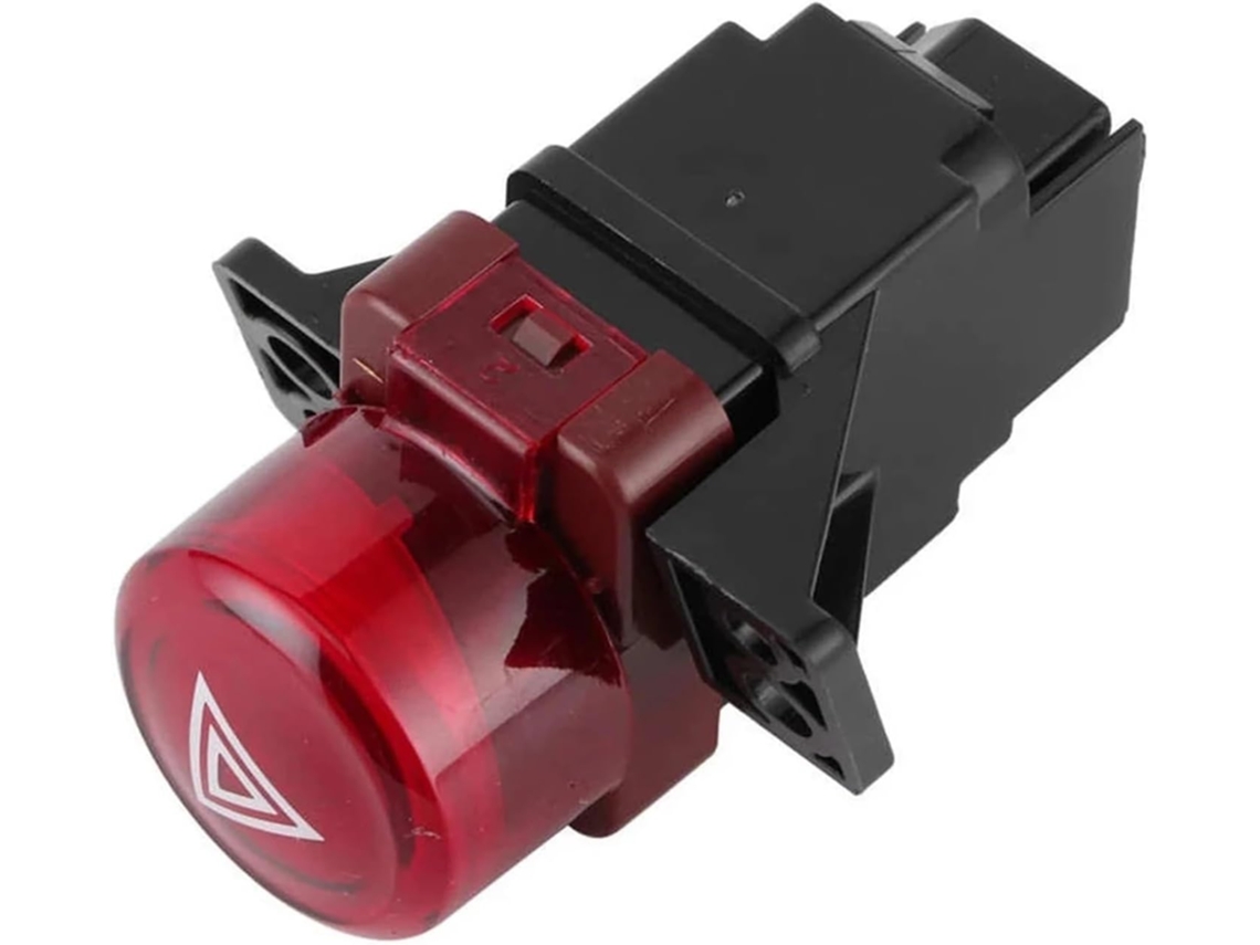 Interruptor De Luz Advertência Alerta 35510 Tr0 H01, Botão Vermelho, Acessório Automotivo Plug And Play Compatível Com