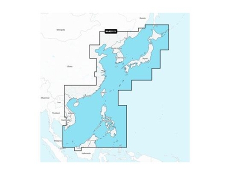 Mapa de navegação de chine e japon NAVIONICS SD