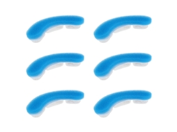 Pack de 6 filtros de carvão ativado, compatível com Wf050/Wf060, para pet