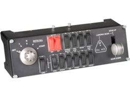 Comando Multiplataforma LOGITECH Pro Flight Switch Panel Preto