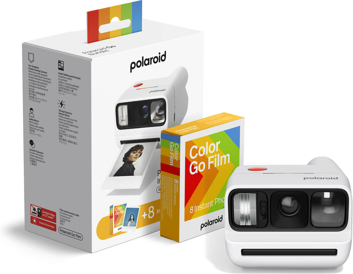 Máquina Fotográfica Instantânea com Recargas POLAROID Go Gen3 (Branco)