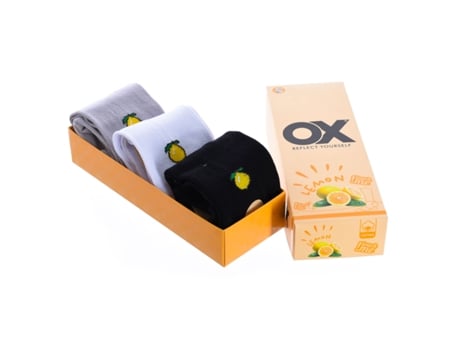 Meias de Mulher OX SOCKS Baixas Ox Aromas Multicor (Tamanho Único)