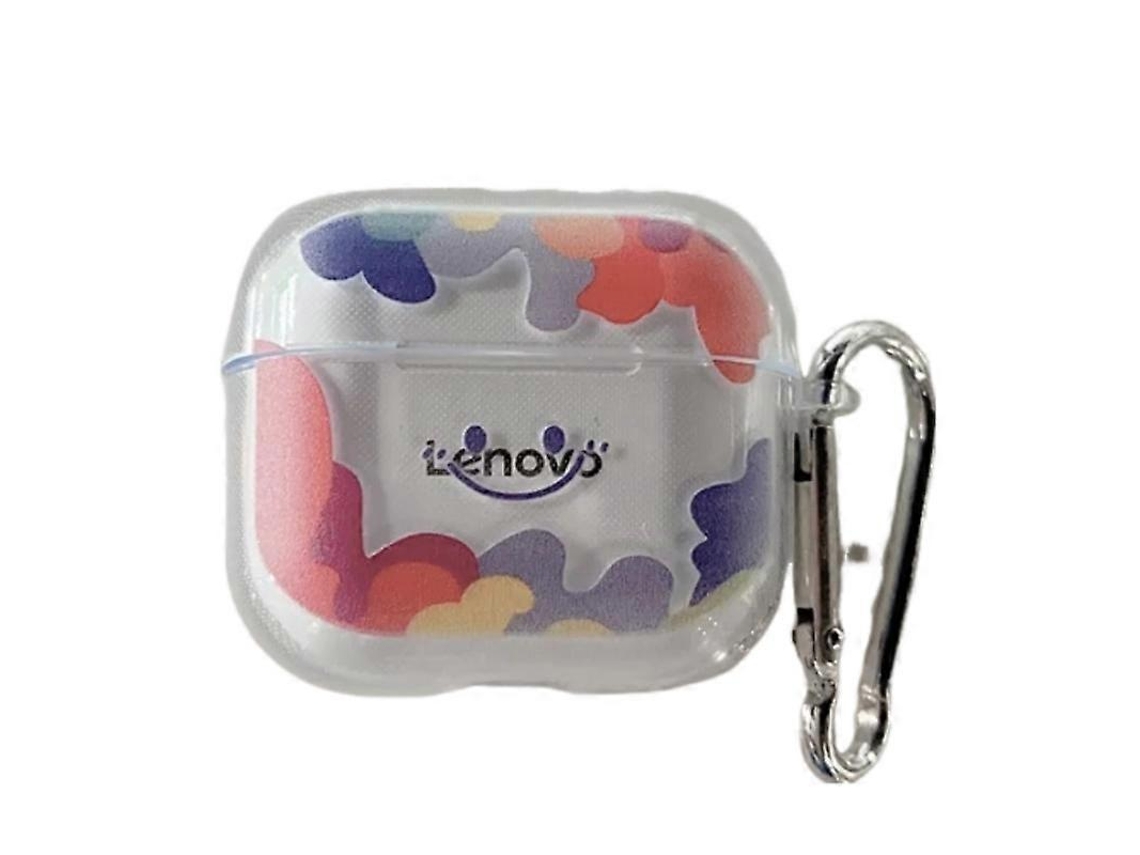 Capa Para Fone De Ouvido Lenovo Lp40 Pro Tws Com Design De Sorriso Ly Ebike