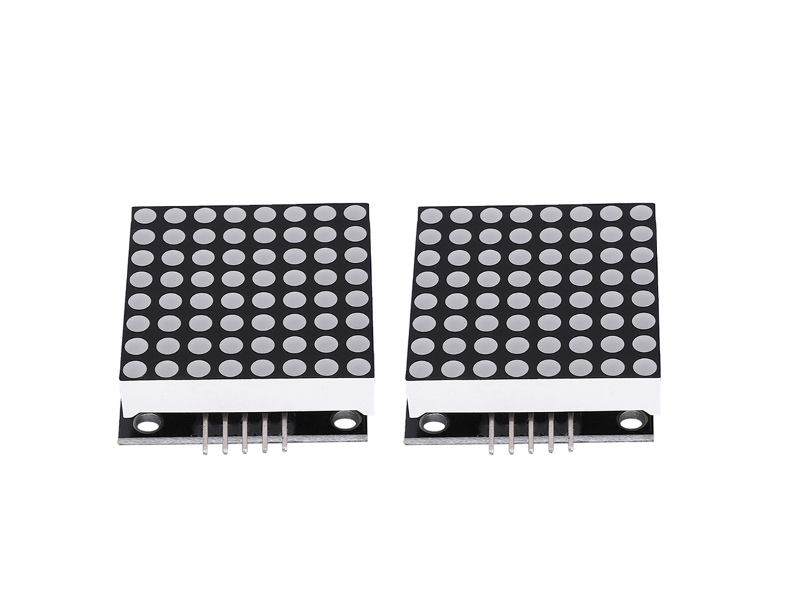 Laxiscreed Módulo Display Matriz De Pontos Quadrados Com Chip De Controle Para Diy
