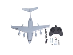 Primerox brinquedo de Avião Controle Remoto Espuma Rc com Voo Estável e Resistência a Colisões para Crianças