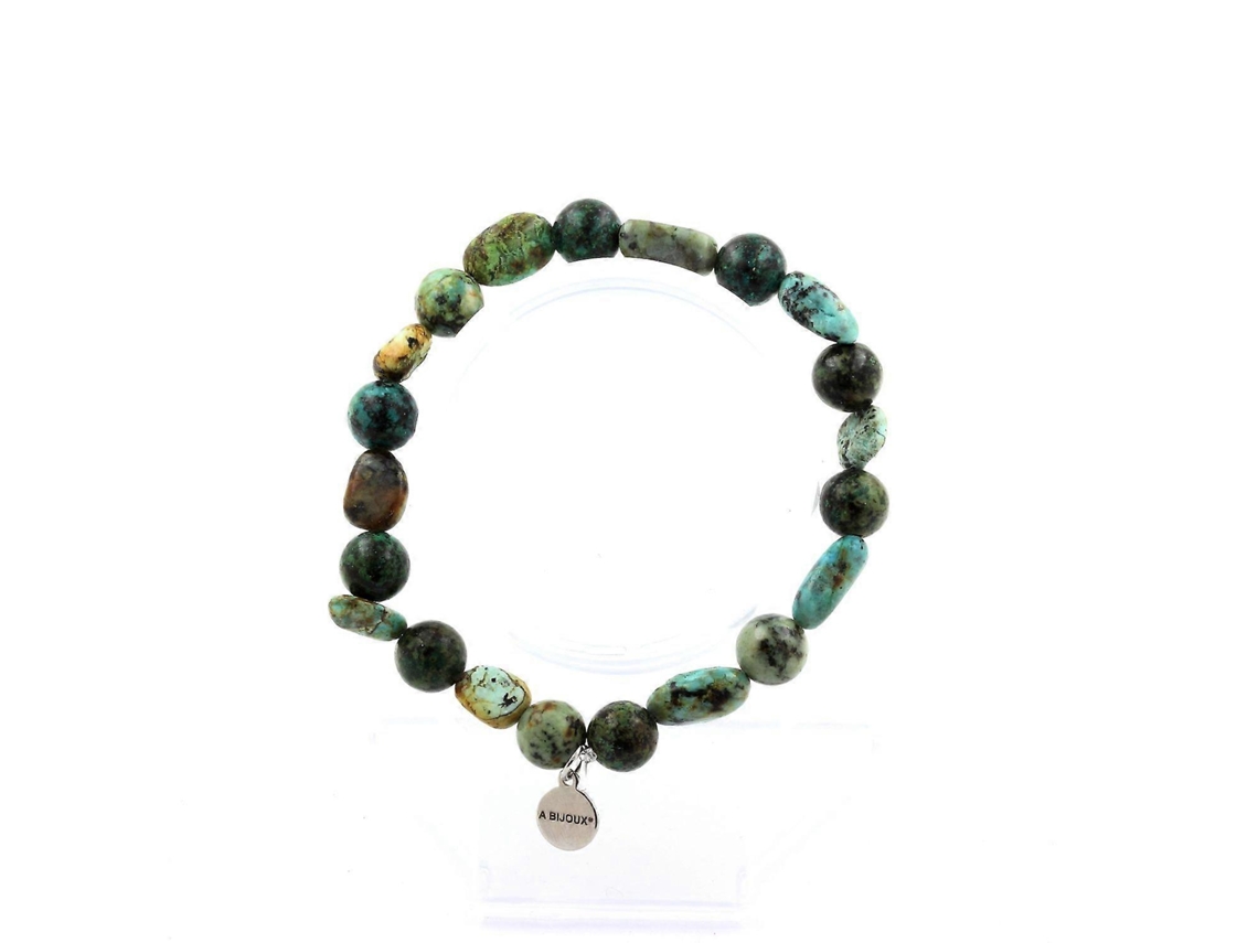 Pulseira De Turquesa Africana Da África Contas De Turquesa Africana De 8 Mm Nostalgia88