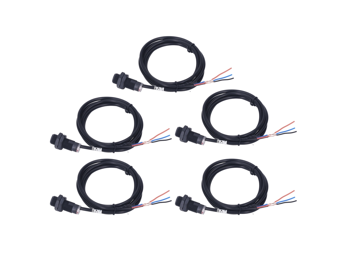 Sensor de Proximidade NPN, Hall, 10mm, DC 5-30V, 5 Peças, SINI TECH STORE