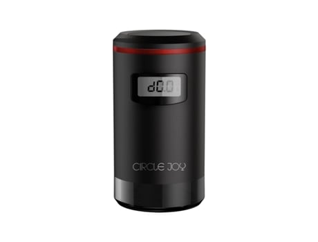 Rolha de Garrafa de Vinho Eléctrica CIRCLE JOY Preto Cj-Js03