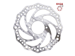 Disco De Freio R6.2 140mm 6h Prata - 48mm