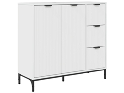 Buffet Branco Brilhante em Madeira Processada MAISON EXCLUSIVE (89,5x33x82 cm)
