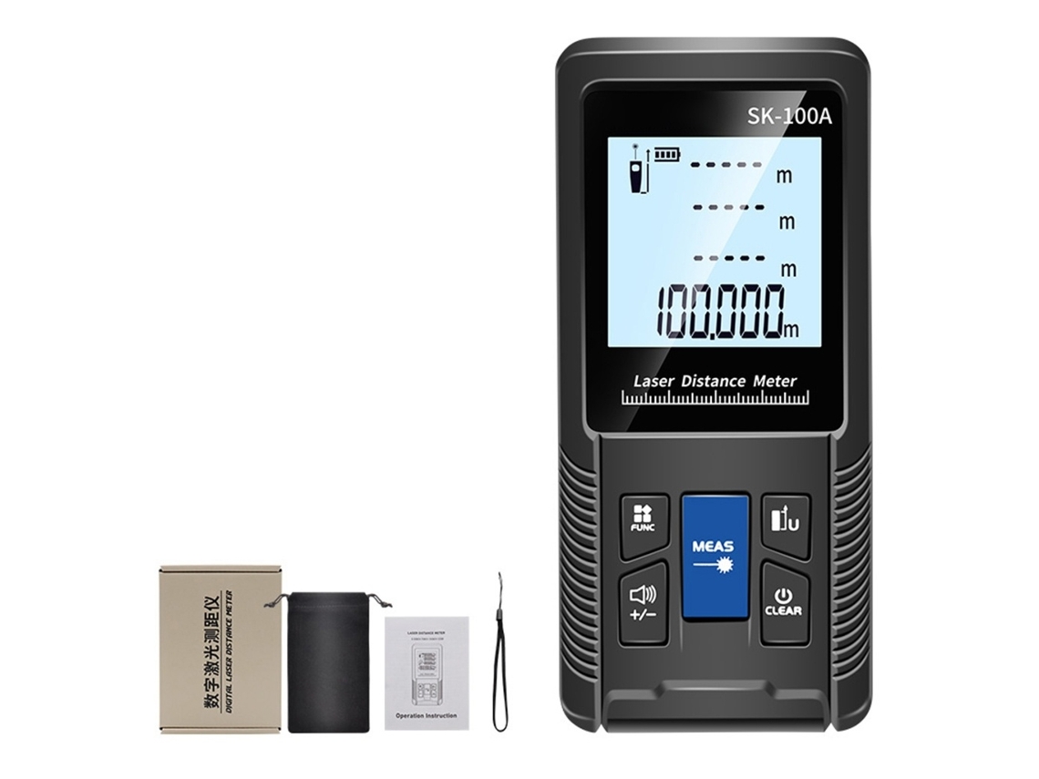 Lurelia Medidor Laser Medidor De Distância Inteligente Medidor De Distância A Laser 40m 50m 70m 100m 120m Fita Métrica