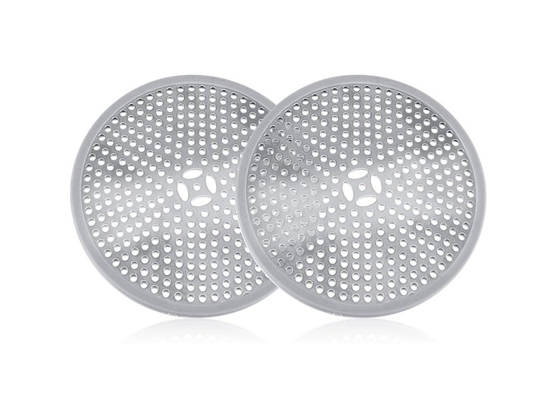 Filtro de Ralo com 2 unidades para banheiro, cozinha e chuveiro AQUAFORGE