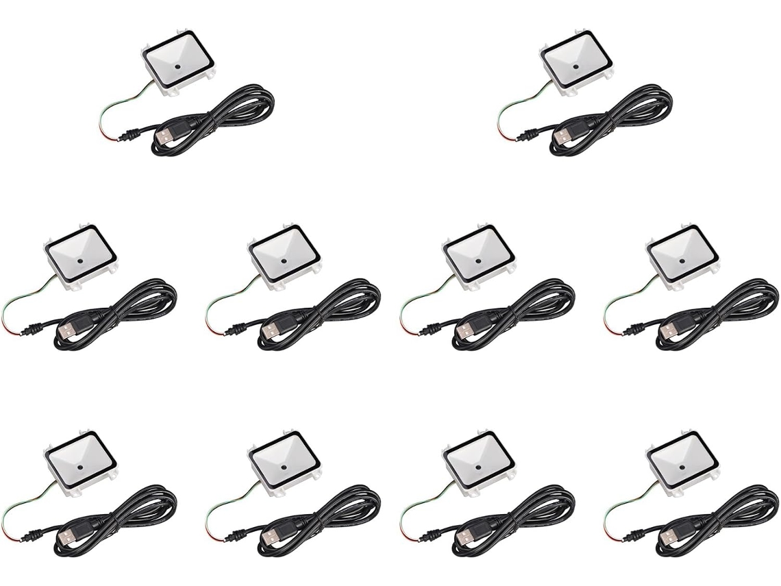 Leitor De Código De Barras 2d Integrado 10x, Leitor De Código De Barras Usb Qr Rs232, Interface Ttl