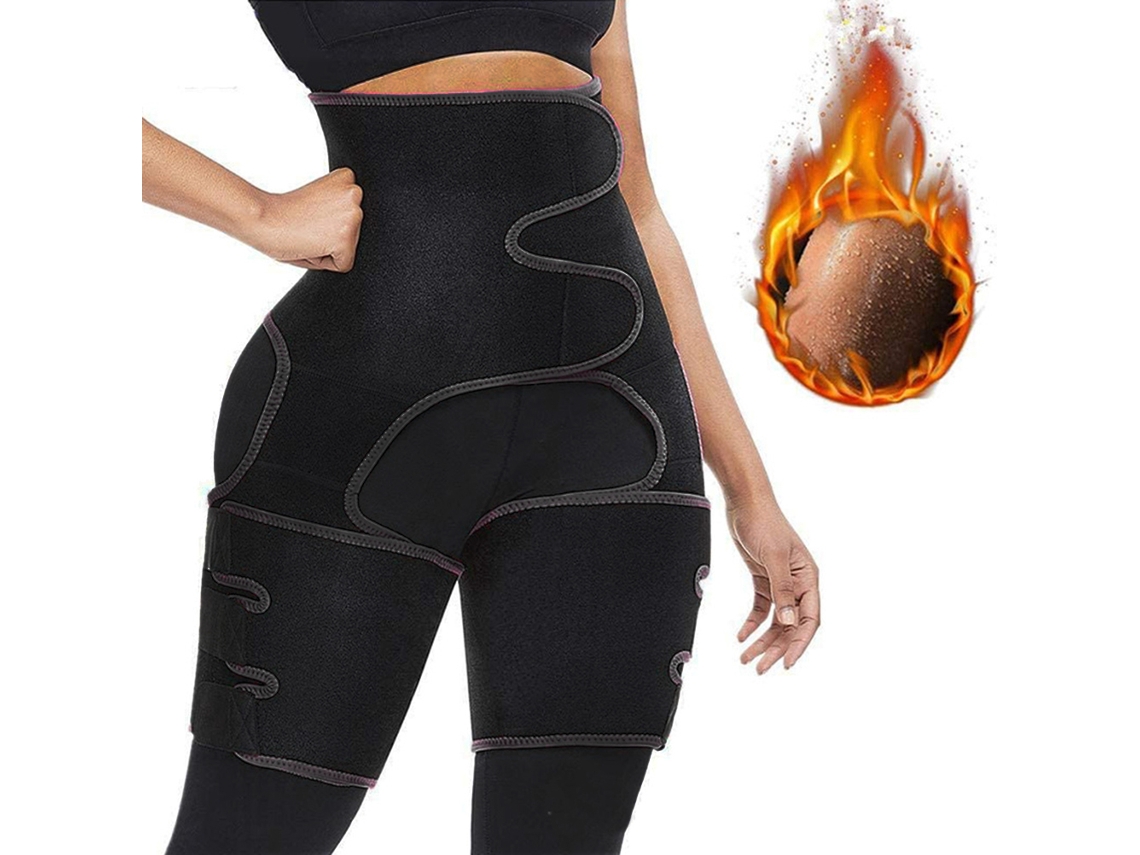 Cinto Ajustável De Neoprene (moldagem Corporal Queima De Gordura)