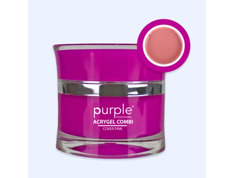 Acrygel Combi Cover Rosa 50g Roxo