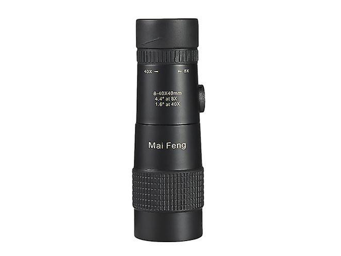 Telescópio 8 A 40 X 40 Zoom Monocular Portátil Para Acampamento Bestvite (preto)