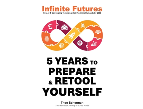 Livro Infinite Futures How Technology and Innovation will Redefine Humanity by 2030 de Theo Scherman (Inglês)