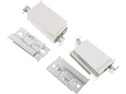 Conjunto De 4 Dobradiças Substituição Para Armários Em Abs E Ferro,