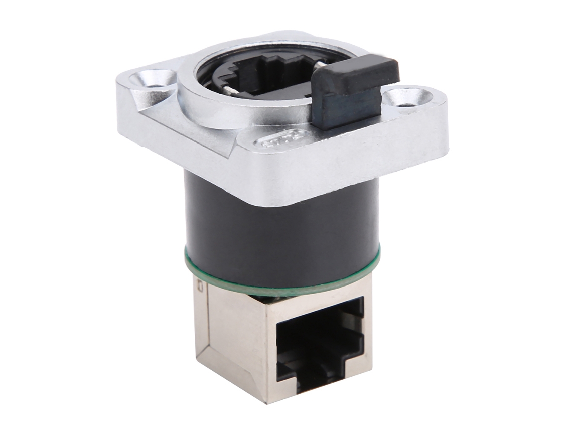 Conector Rj45 Angulado À Prova D'água S/MARCA