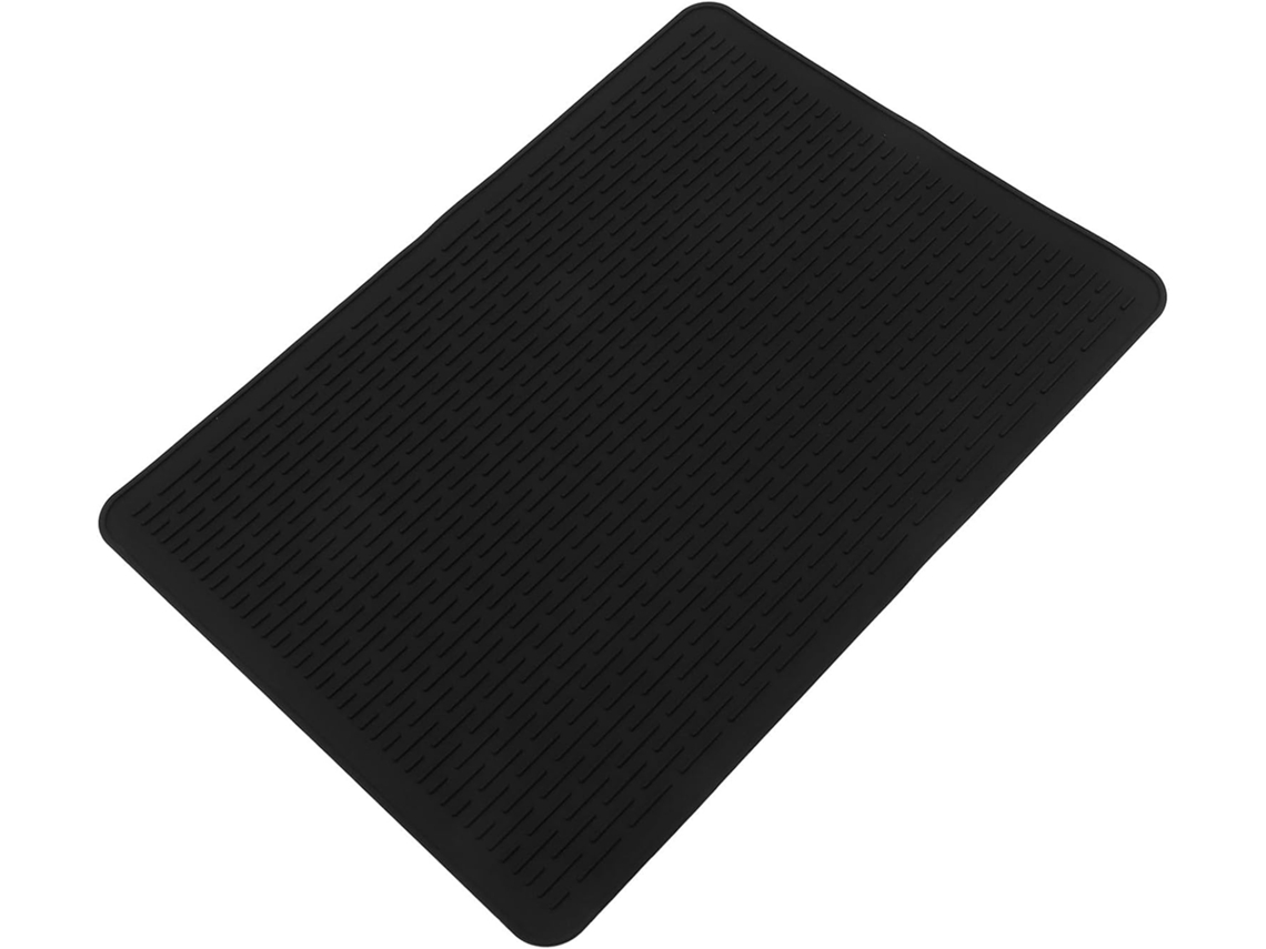 Tapete Protetor De Silicone Preto Para Bancada E Cozinha