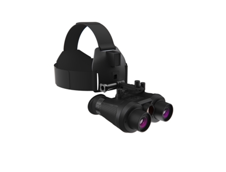 Óculos De Visão Noturna 3d Vr Binóculos Recarregáveis Para Cabeça, Tela Gigante Integrada, Vídeo 4k Ikikso (preto)