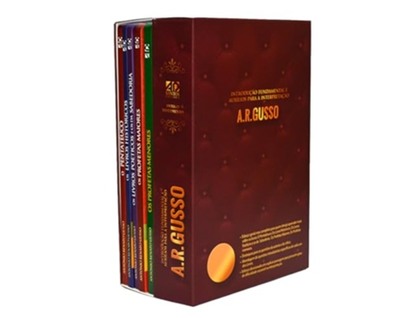 Livro Box A.R. Gusso - Antigo Testamento - C/ 5 Livros Introdução Fundamental E Auxílio Para Interpretação de Antônio Renato Gusso (Português)