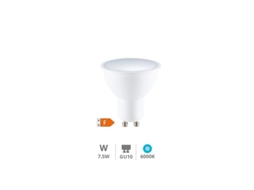 Lâmpada Led Dicróica 7,5w Gu10 6000k Gsc