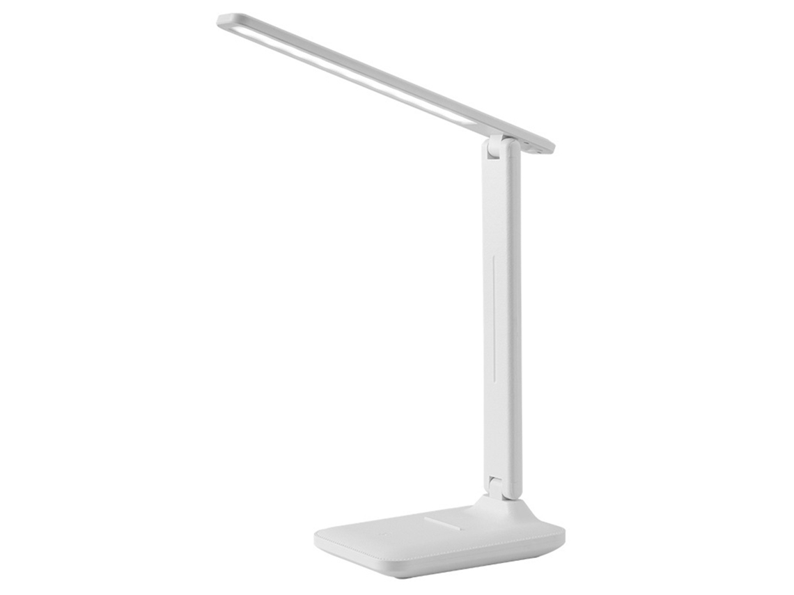 Lâmpada de leitura plegável LED ajustável 3 cores dimmable amigável aos olhos para estudo e quarto 5V 1A com S/MARCA