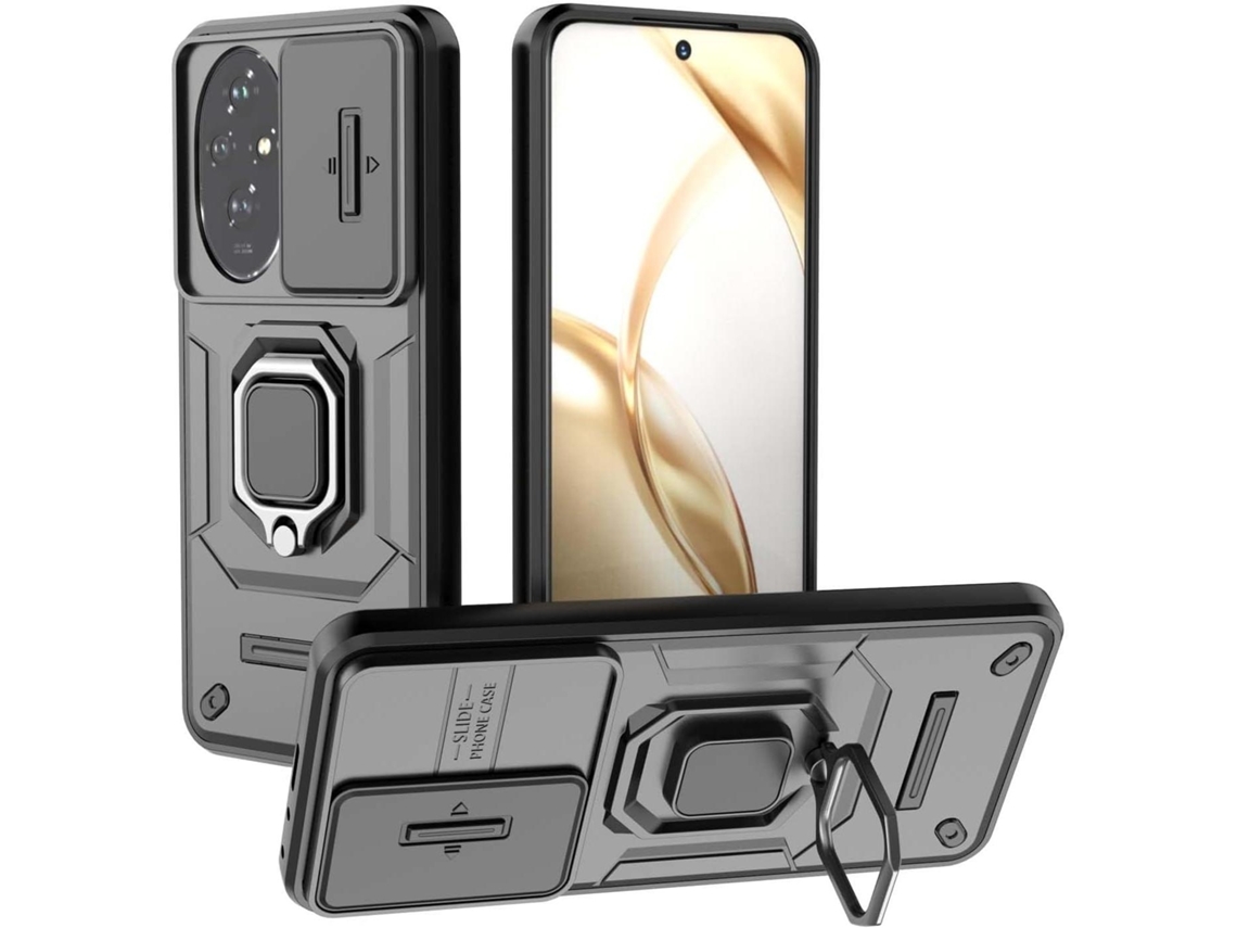 Lurelia Capa Antichoque Para Honor 200 (5g), Anel De Suporte E Proteção De Lente