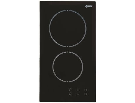 Placa de Vitrocerâmica VOX EBC 200DB (Elétrica - 29 cm - Preto)