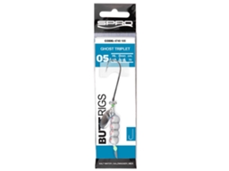 Anzol Montado Salt Butt Transparente 2/0Spro