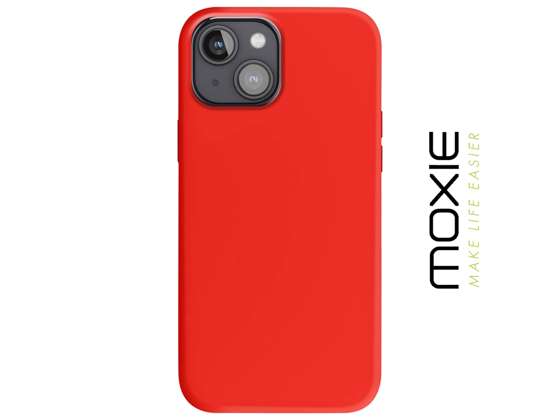 Capa para iPhone 15 Plus MOXIE Rígida Vermelho