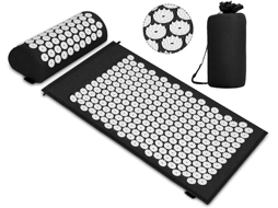 Conjunto De Acupressão Almofada De Tapete Acupressão Para Relaxamento E Massagem Relaxantes, Alívio Da Dor Nas Costas, Na Cabeça E No Pescoço